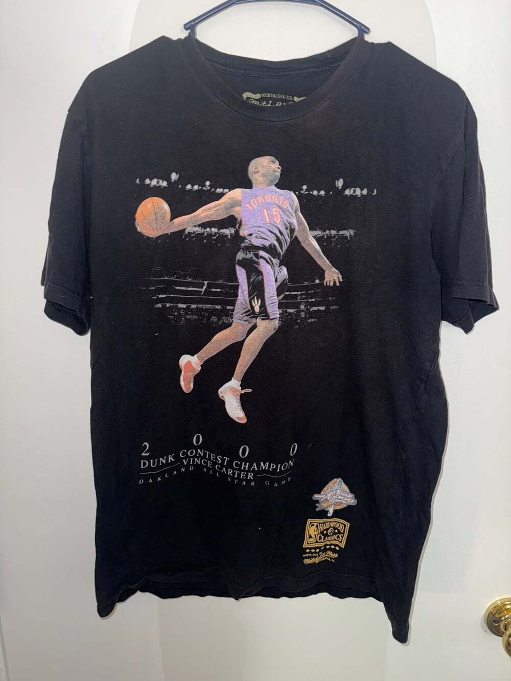 Toronto Raptors Vince Carter 2000 Dunk Contest Champion Graphic T-Shirt